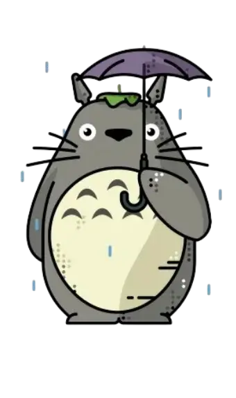 Totoro illustration